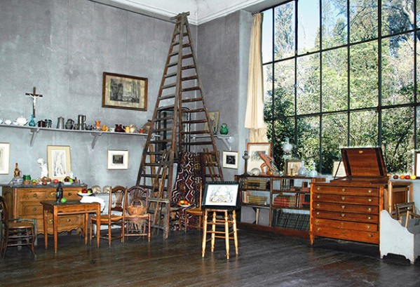 Atelier van Cézanne in Aix-en-Provence