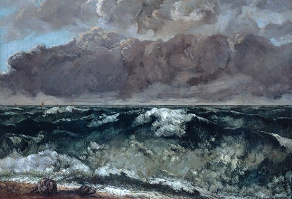 La vague, Courbet (Folkwangmuseum Essen)