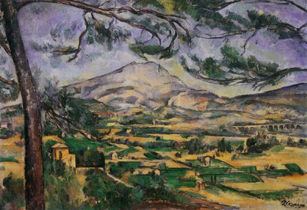 La montagne Sainte Victoire au grand pin (Cézanne)