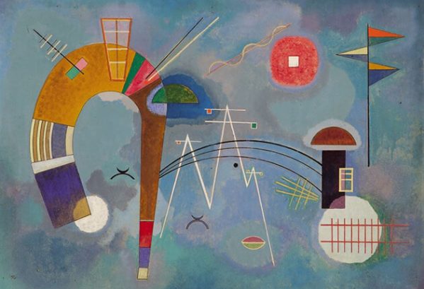 Rund und spitz (Kandinsky, Kunsthalle Mannheim)