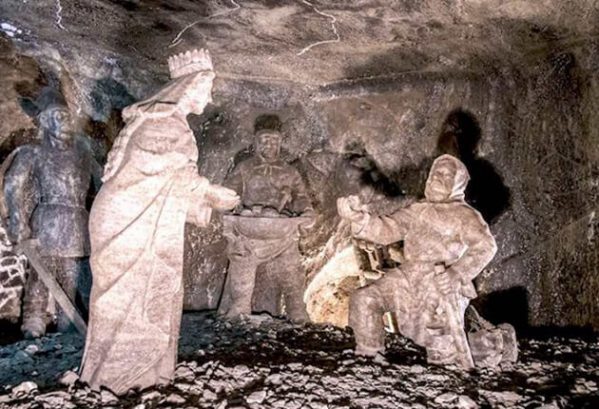 Kingakapel in Wieliczka zoutmijn