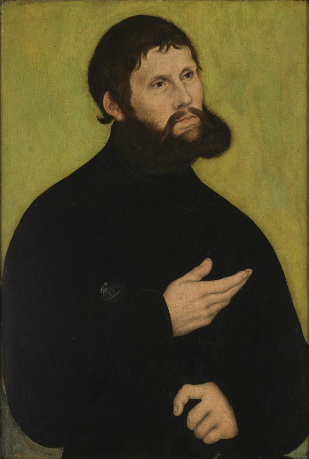 Maarten Luther als Junker Jörg, ca. 1522