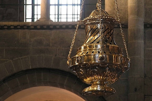 Botafumeiro, kathedraal van Santiago de Compostella