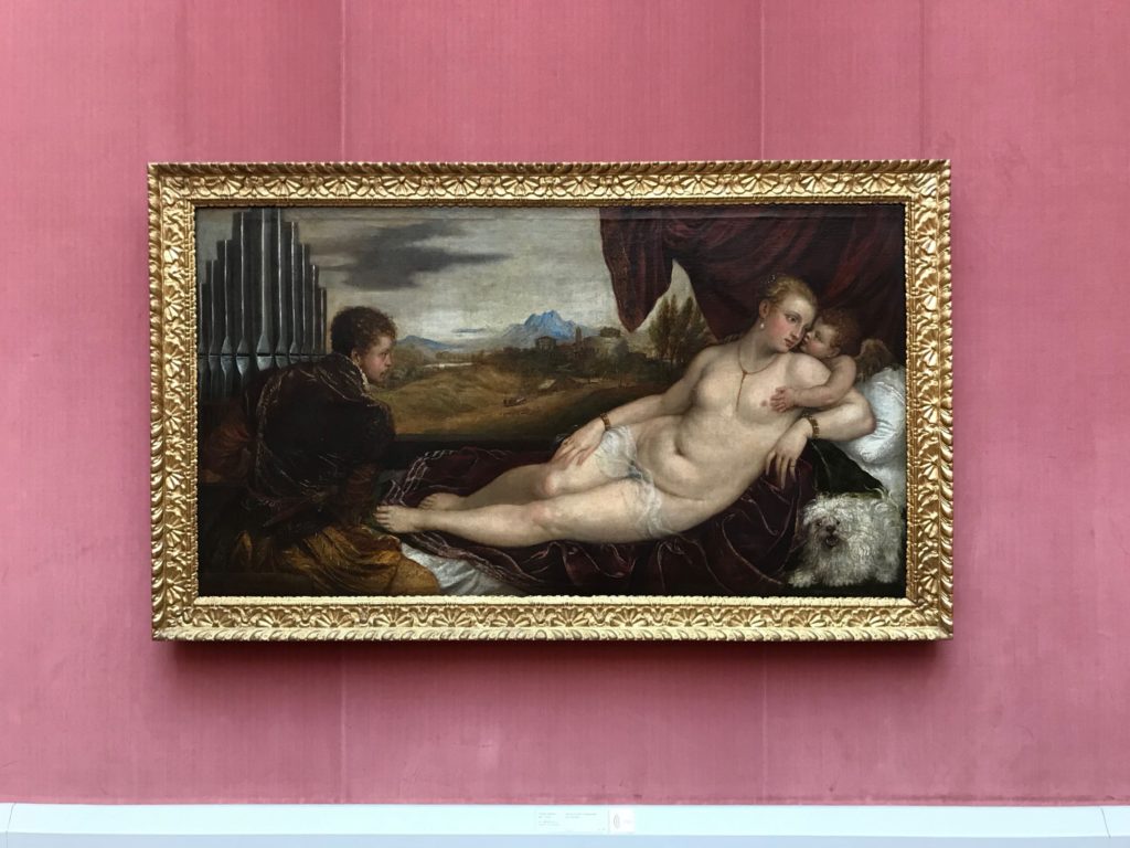 Titiaans Venus en de Orgelspeler in de Gemäldegalerie (Foto: Benjamin Rous)