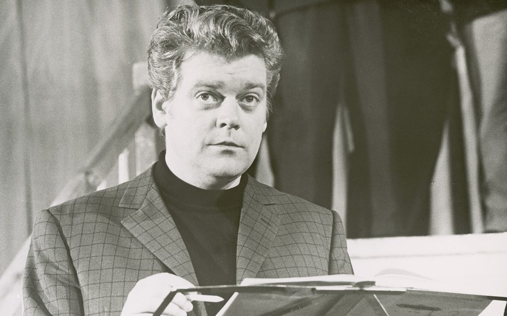 De Duitse bariton Hermann Prey (1929-1998), een van de grondleggers van het festival
