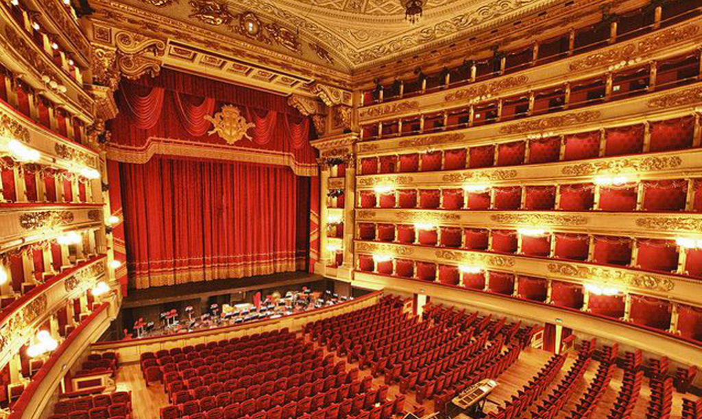 De zaal van La Scala