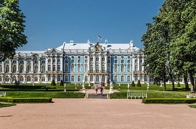 Catharinapaleis in Tsarskoe Selo