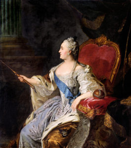 Catharina de Grote (Fedor Rokotov, 1763 - Tretyakov gallery