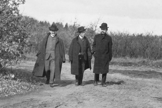 Willem Mengelberg, Gustav Mahler en Alphons Diepenbrock op de hei