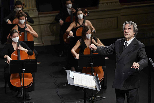 Orchestra Giovanile Luigi Cherubini onder leiding van Riccardo Muti
