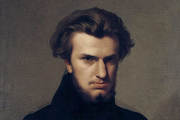 Ambroise Thomas (Hippolyte Flandrin, 1834 - Rome)