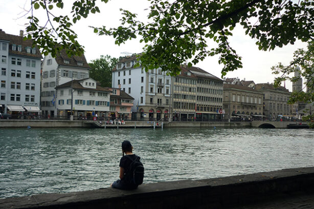 De Limmat in Zürich
