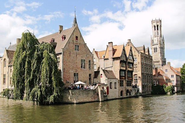 Brugge vanaf het water