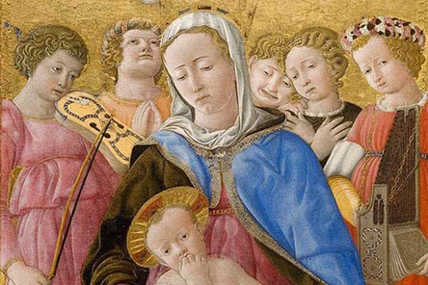 Madonna van nederigheid (Domenico di Bartolo, 1433)