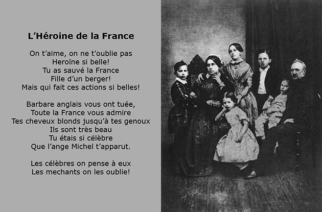 Gedicht van Tsjaikovski over Jeanne d'Arc