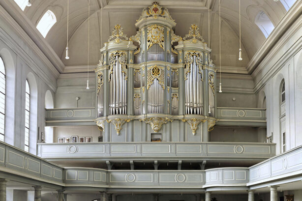 Wiegleb-Orgel in de St Gumertus, Ansbach