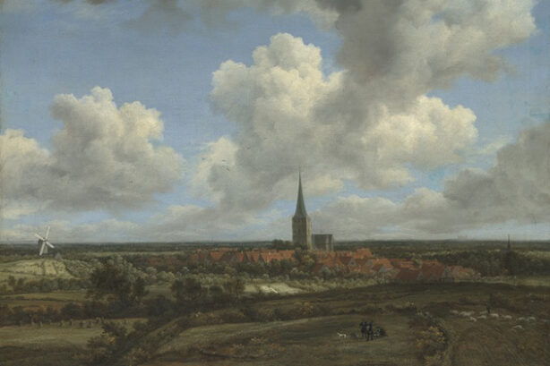 Gezicht op Ootmarsum (Jacob van Ruisdael, 2e helft 17e eeuw)