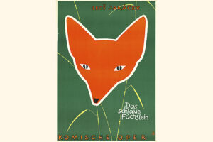 Poster Het sluwe vosje (Janácek)