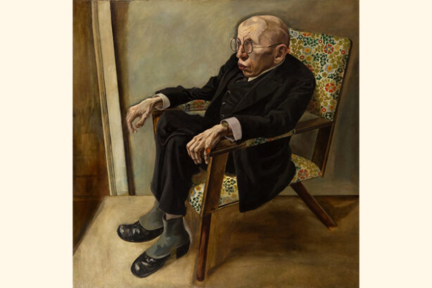 Porträt des Schriftstellers Max Herrmann-Neiße (George Grosz, 1925) - Kunsthalle Mannheim