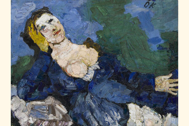 Frau in Blau (Oskar Kokoschka)