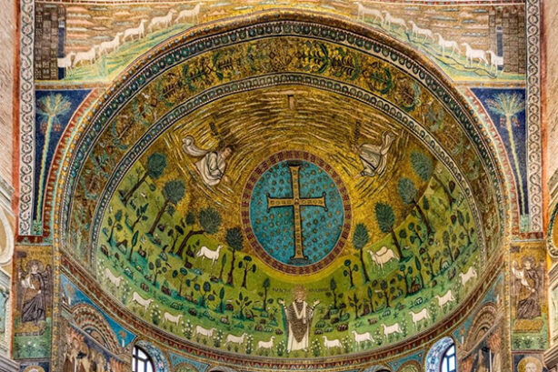 Mozaïek in de Sant'Apollinare in Classe