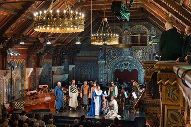 Tannhäuser und der Sängerkrieg auf Wartburg - Romantische Oper in drei Aufzügen von Richard Wagner Halbszenische Aufführung des Staatstheaters Meiningen auf der Wartburg (foto Michael Reichel)
