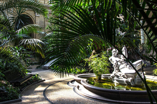 Binnentuin van Ny Carlsberg Glyptotek, Kopenhagen