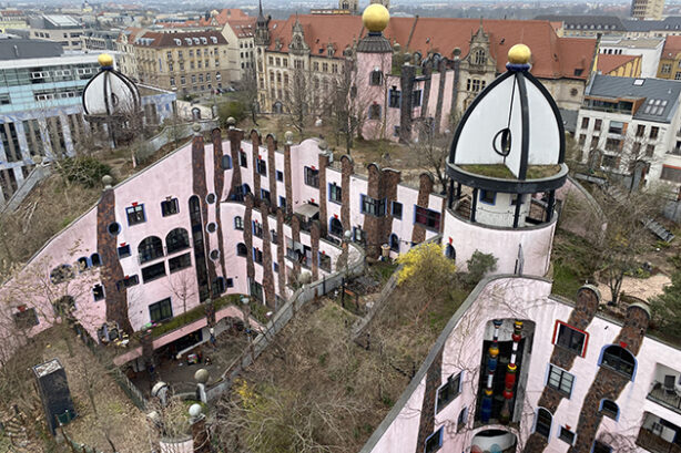 Die Grüne Zitadelle von Magdeburg