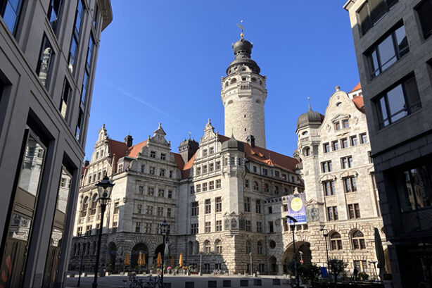 Neues Rathaus in Leipzig
