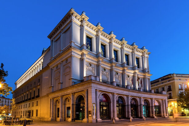 Teatro real in Madrid