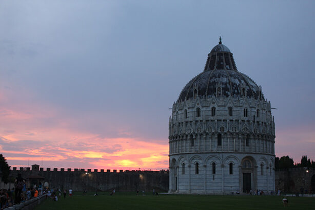 Baptisterium in Pisa