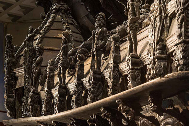 Sculpturen aan de Vasa