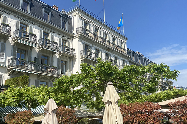 Hotel Les trois coronnes in Vevey