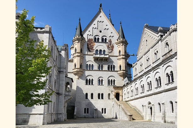Binnenplaats Schloss Neuschwanstein
