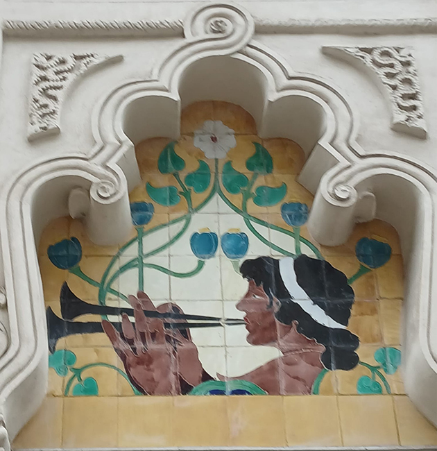 Teatro Campos in Bilbao, portaal