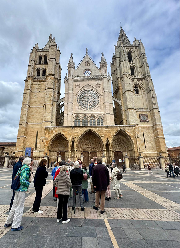 Plein voor kathedraal van León