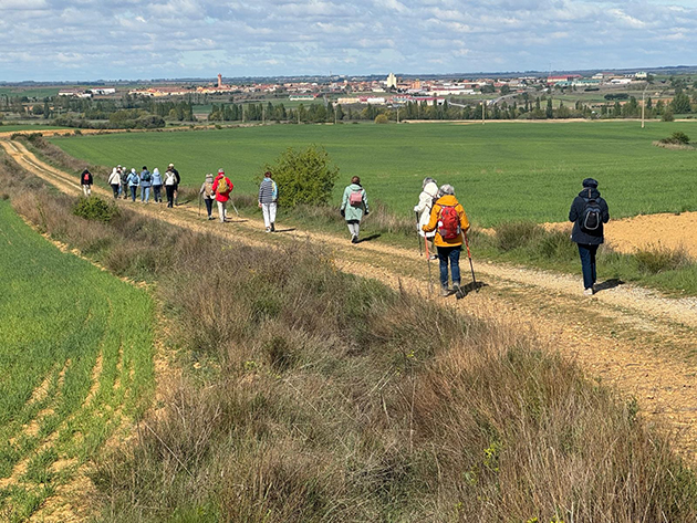 Wandeling naar Sahagún