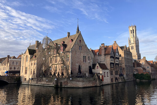 Rozenhoedkaai in Brugge