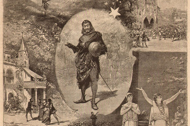 Mefistofele, poster La Scala Milaan, 1881