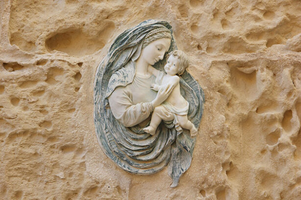 Maria met kind, Mdina